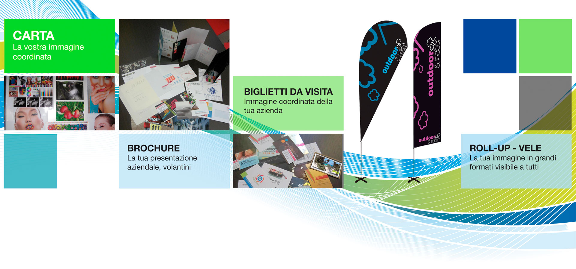 Stampa su Carta, Banner, Vele/Bandiere…